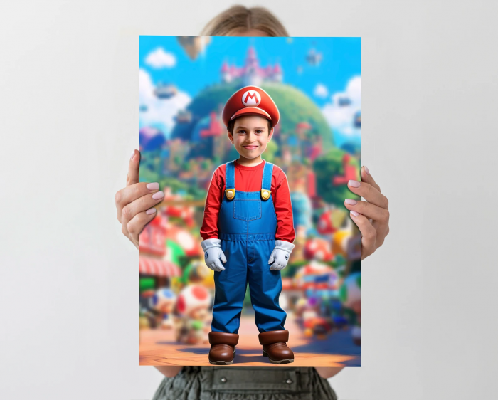 Portret personalizat - Mario [4]