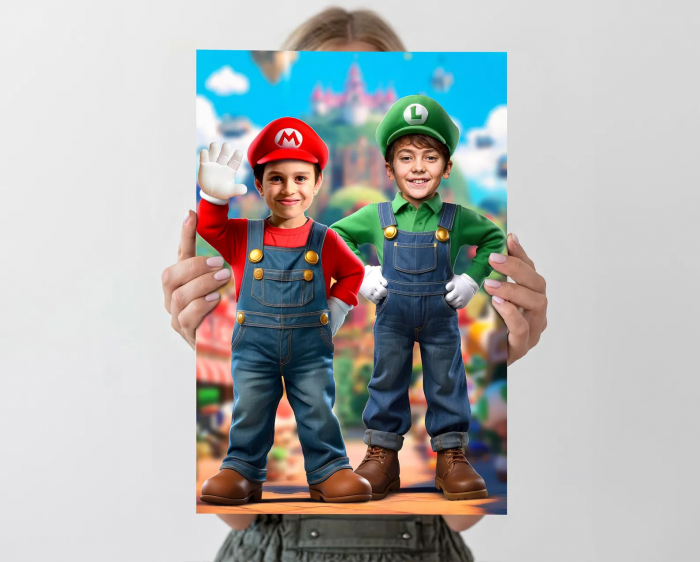 Portret personalizat - The Mario Brothers [2]