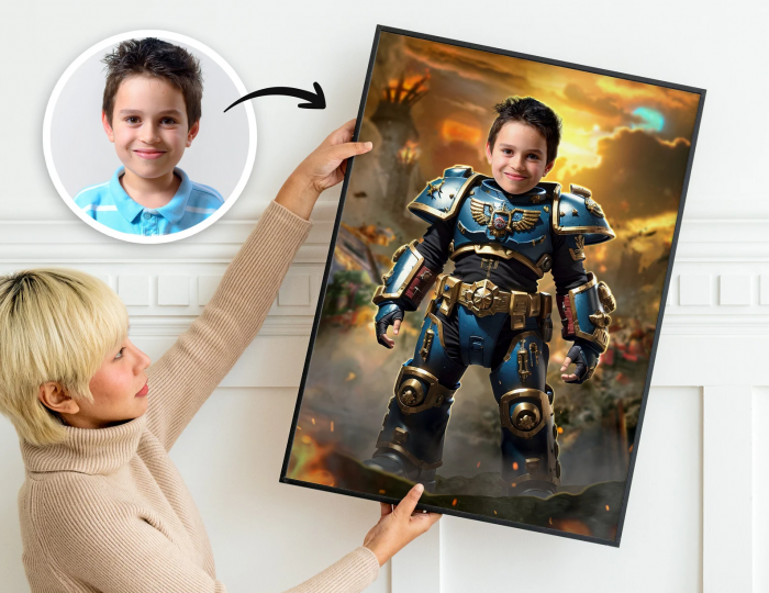 Portret personalizat - Razboinic Planetar [2]