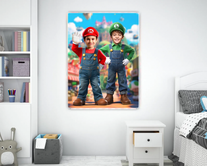 Portret personalizat - The Mario Brothers [3]