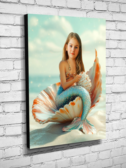 Portret personalizat - Mica Sirena [4]