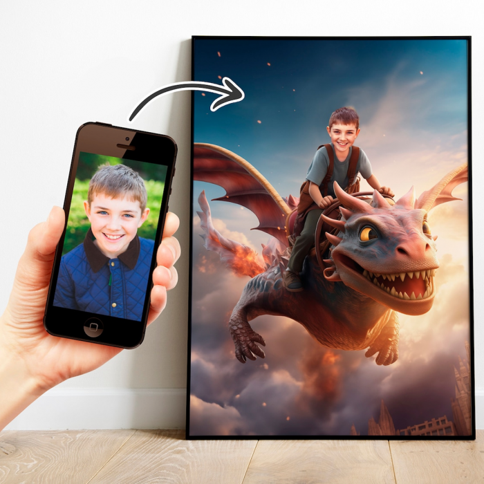 Portret personalizat - Dragon Rider [1]