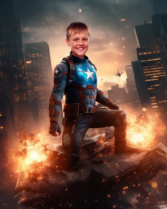 Portret personalizat - Captain America [2]