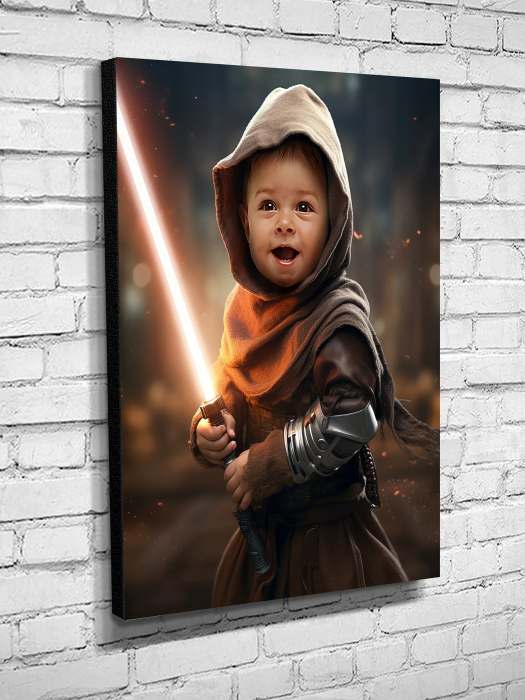 Portret personalizat - Micul Jedi [2]