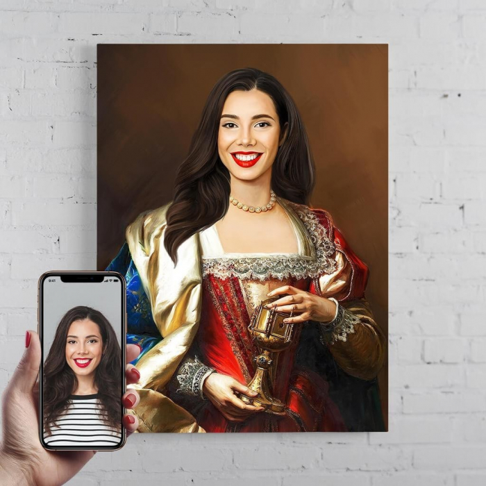Portret personalizat - Doamna nobila [1]