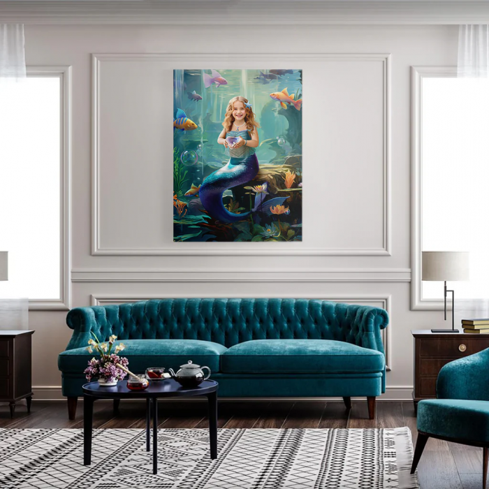 Portret personalizat - Mica Sirena [3]
