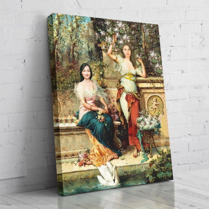 Portret personalizat - Domnite - 2 doamne [2]