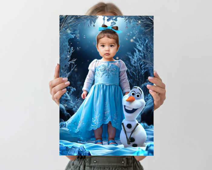 Portret personalizat - Elsa din Frozen [2]