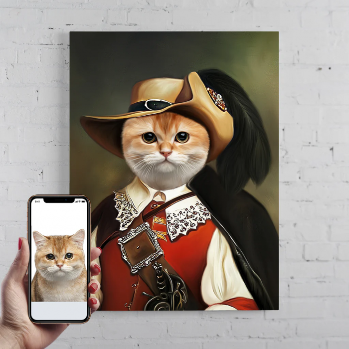 Portret personalizat - Motanul Incaltat [1]