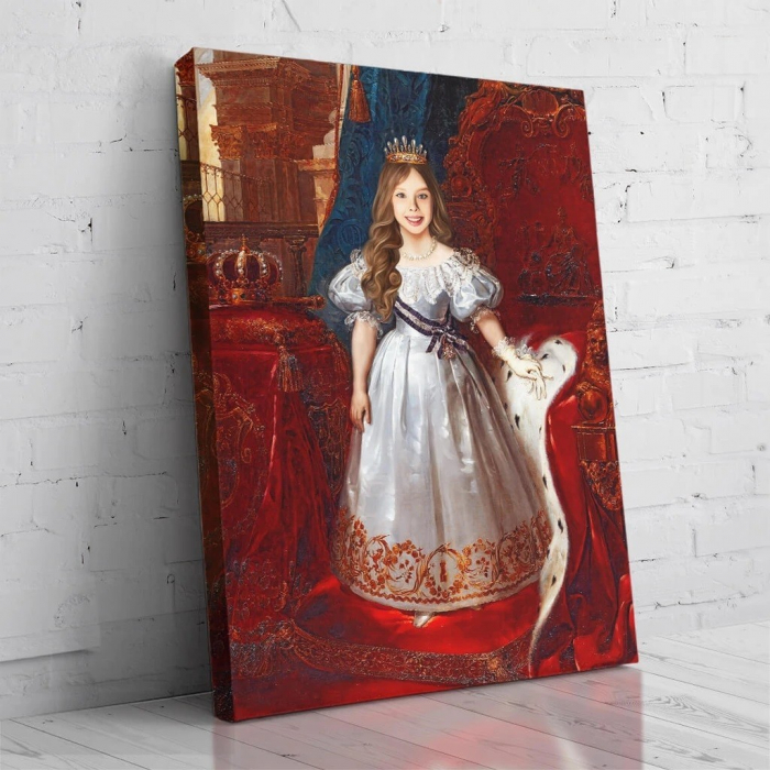 Portret personalizat - mica Printesa [3]