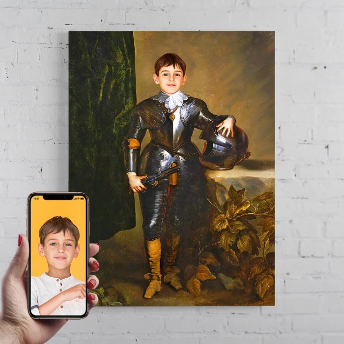 Portret personalizat - micul Cavaler [1]