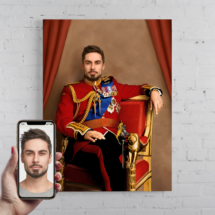 Portret personalizat - Printul Charles [1]