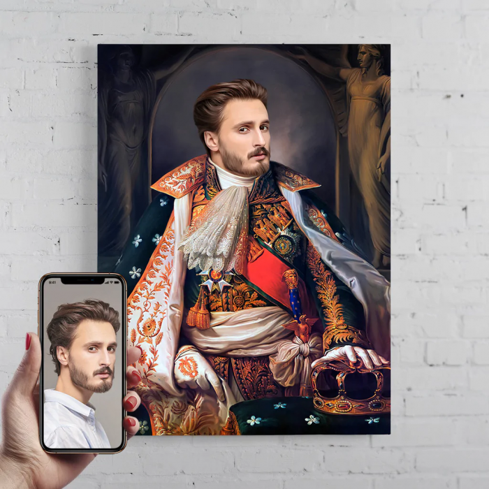 Portret personalizat - Regele Frantei [1]