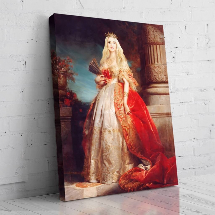 Portret personalizat - REGINA MATHILDE BONAPARTE [2]