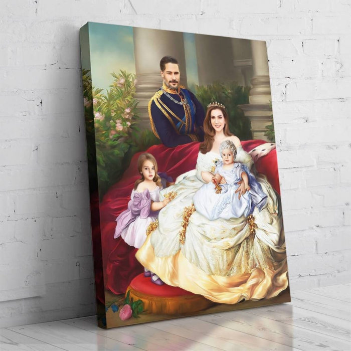 Portret personalizat - Regina si familia ei [2]