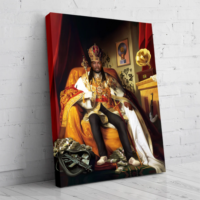 Portret personalizat - King of Rap [2]