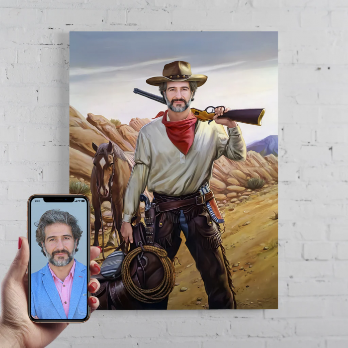 Portret personalizat - Cowboy [1]