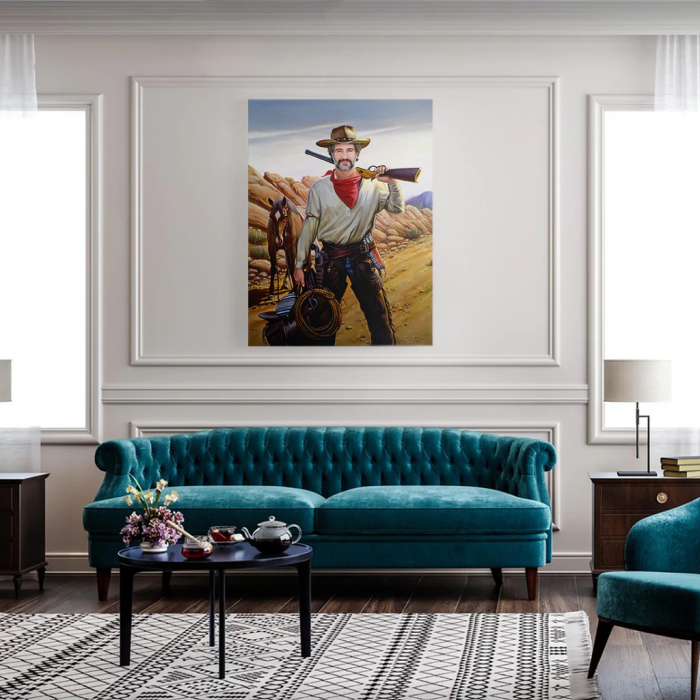 Portret personalizat - Cowboy [3]