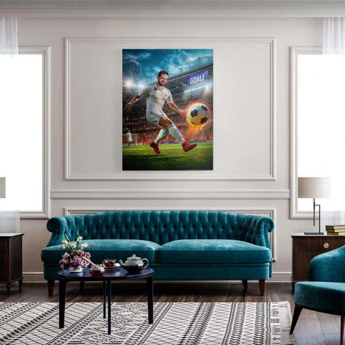 Portret personalizat - Fotbalistul Epic [3]