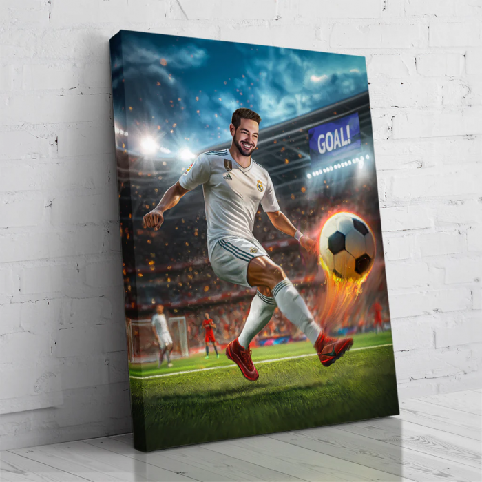Portret personalizat - Fotbalistul Epic [2]