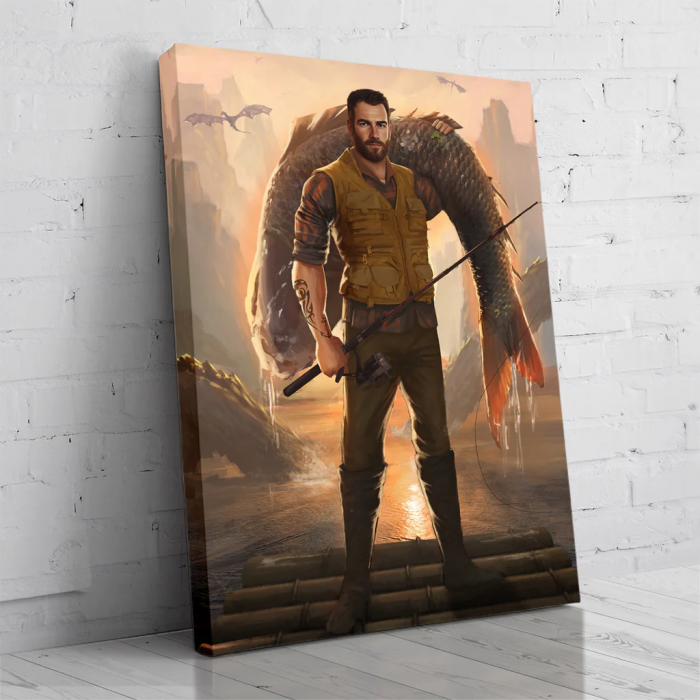 Portret personalizat - Pescarcul Epic [2]