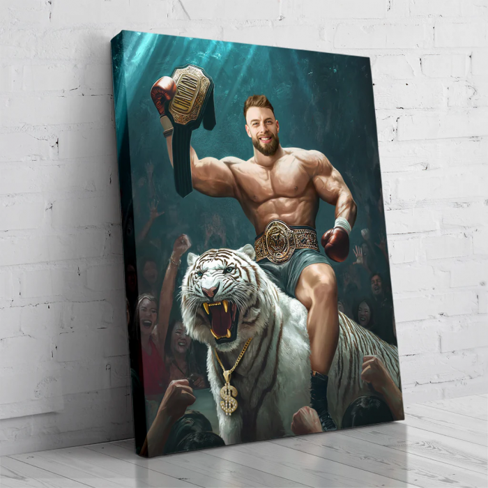 Portret personalizat - Boxerul Epic [3]
