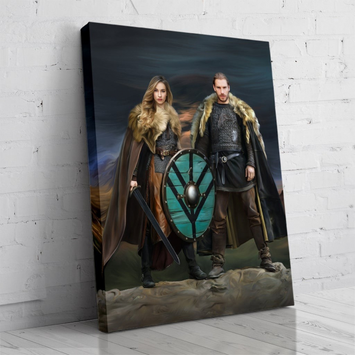 Portret personalizat - Vikingi - 2 persoane [2]