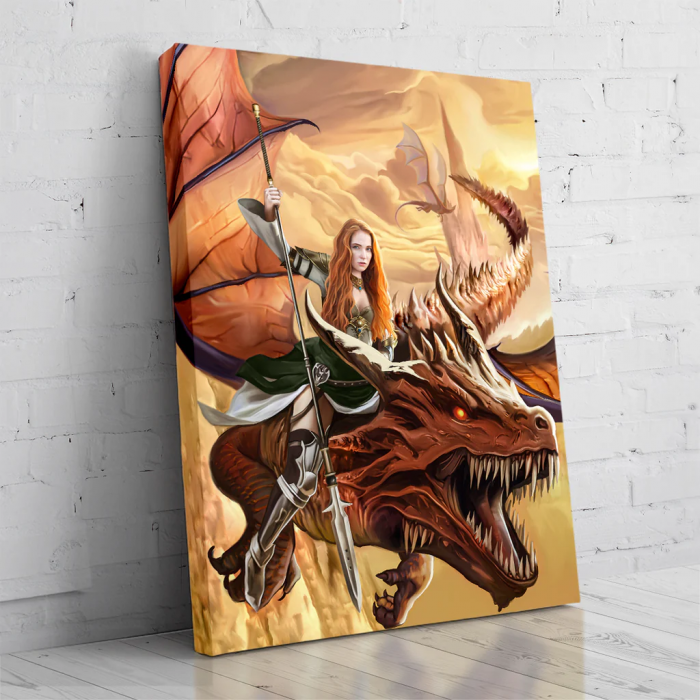 Portret personalizat - The Dragon Rider [2]