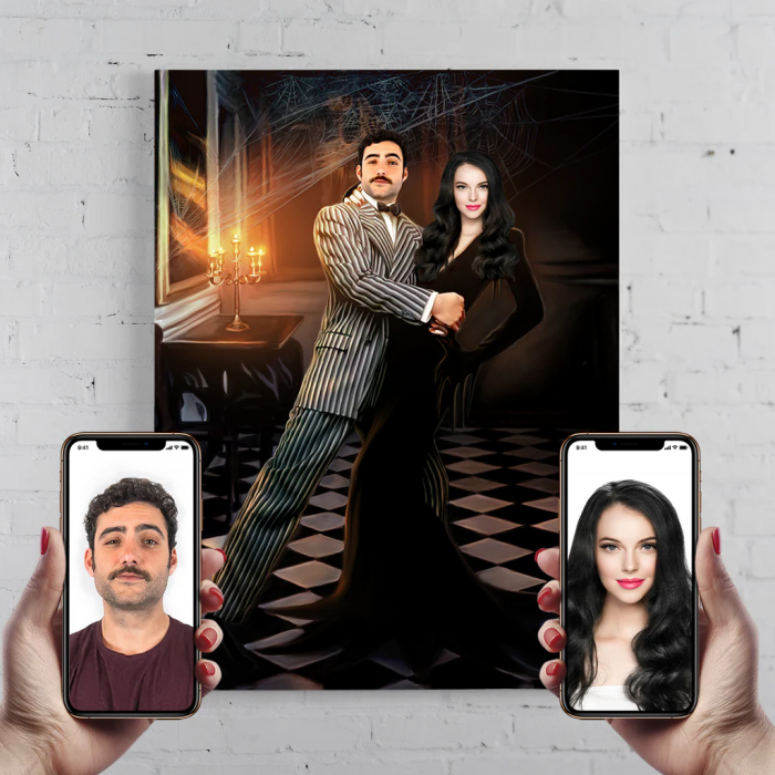 Portret personalizat - Familia Addams [1]