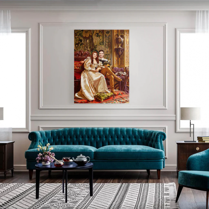 Portret personalizat - The Luxurious Couple [3]