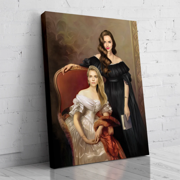 Portret personalizat - The Aristocratic Ladies [2]