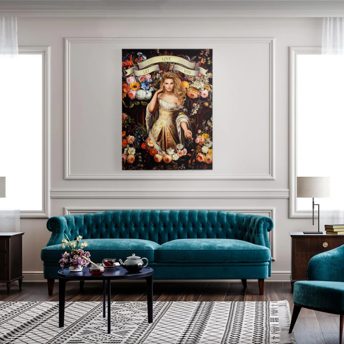 Portret personalizat - Blooming Lady [3]