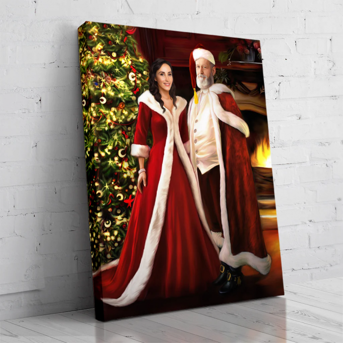 Portret personalizat - Doamna si domnul Craciun [2]