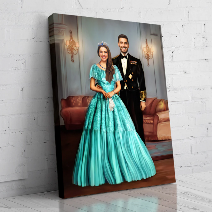 Portret personalizat - The Prince and Princess [2]