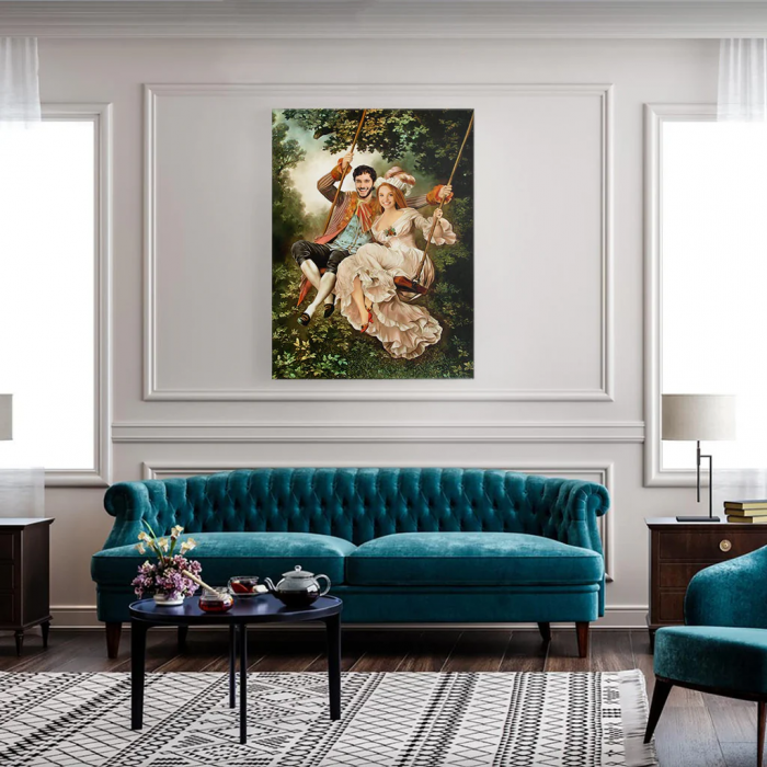 Portret personalizat - The Playful Couple [3]