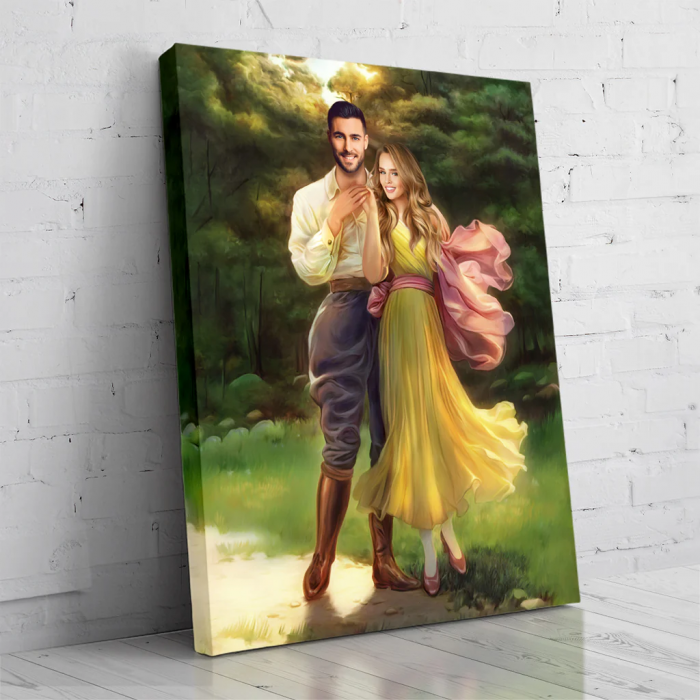 Portret personalizat - The Romantic Couple [2]
