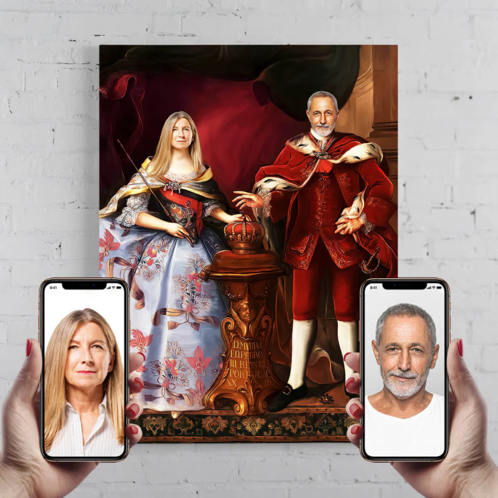 Portret personalizat - The Majestic Couple [1]