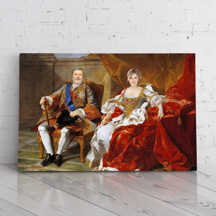 Portret personalizat - The Royal Couple [2]