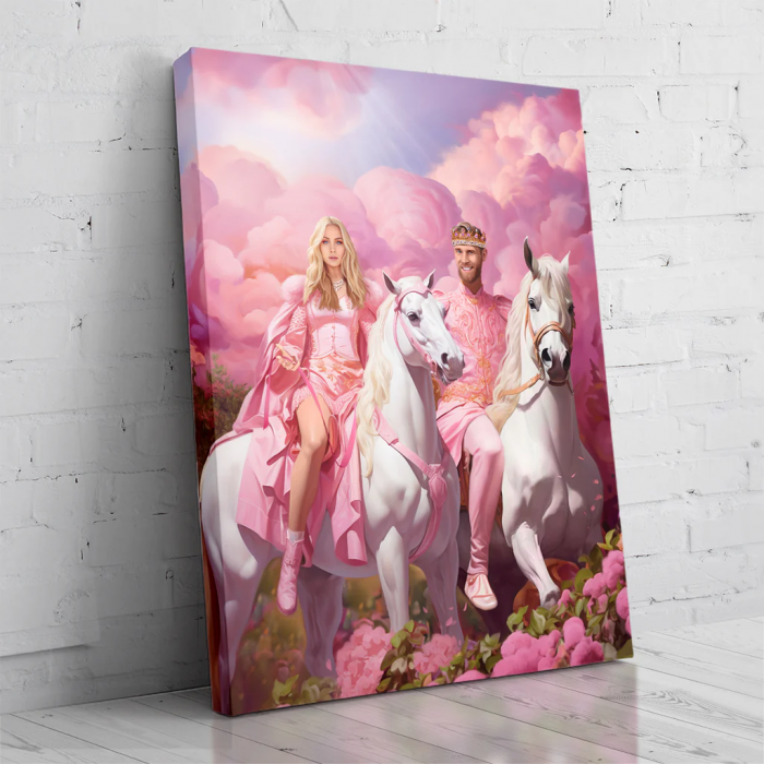 Portret personalizat - The Royal Doll Couple [2]