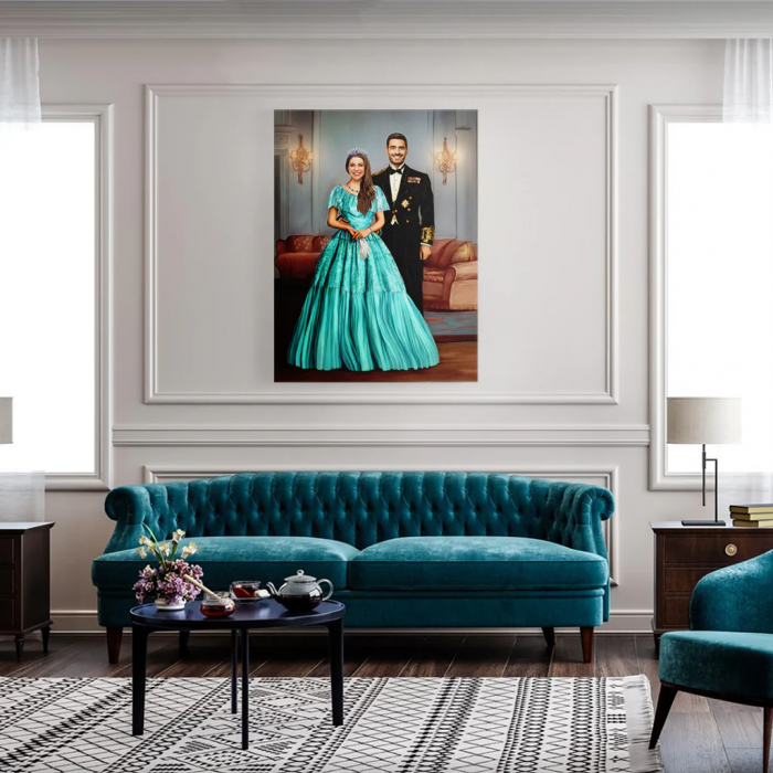 Portret personalizat - The Prince and Princess [3]