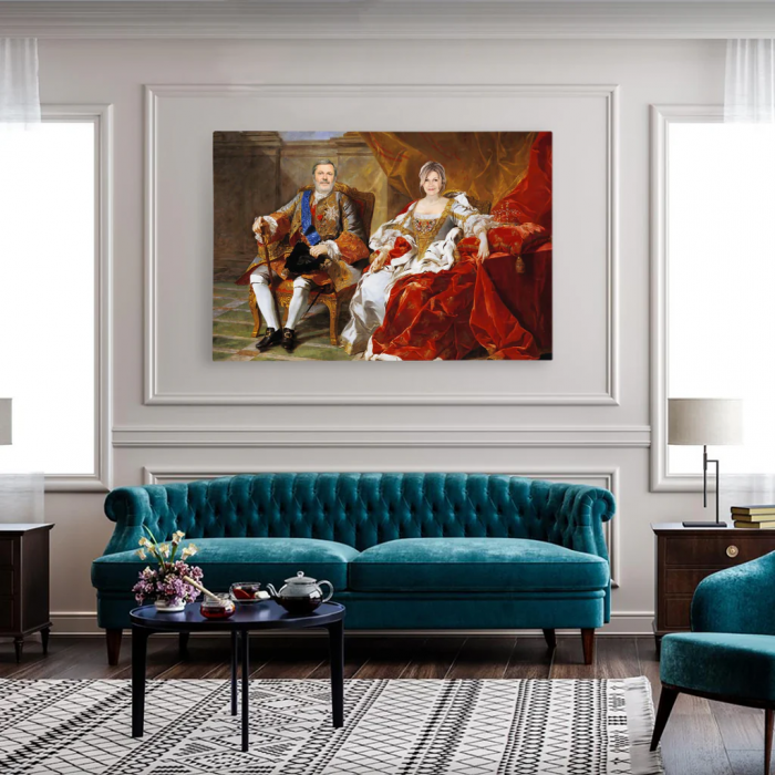 Portret personalizat - The Royal Couple [3]