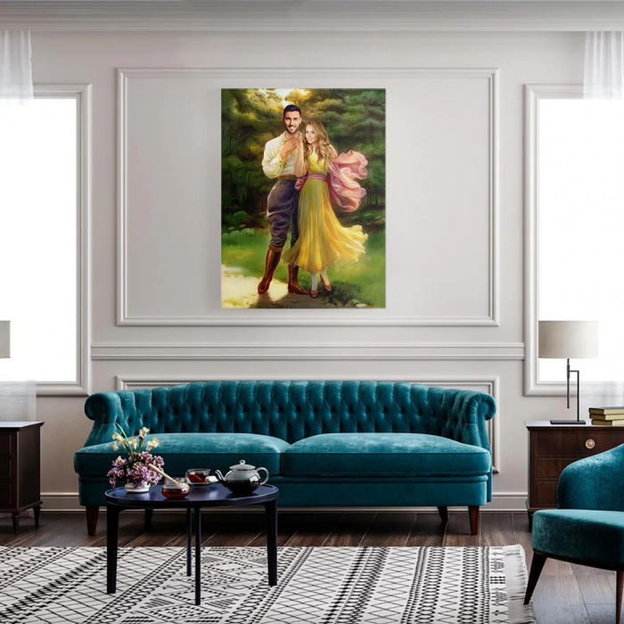 Portret personalizat - The Romantic Couple [3]