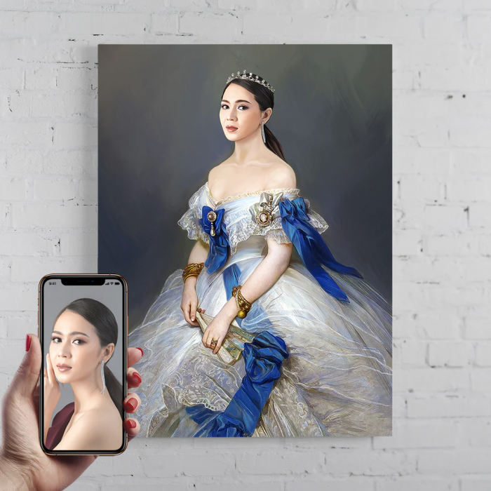 Portret personalizat - The Elegant Princess [1]