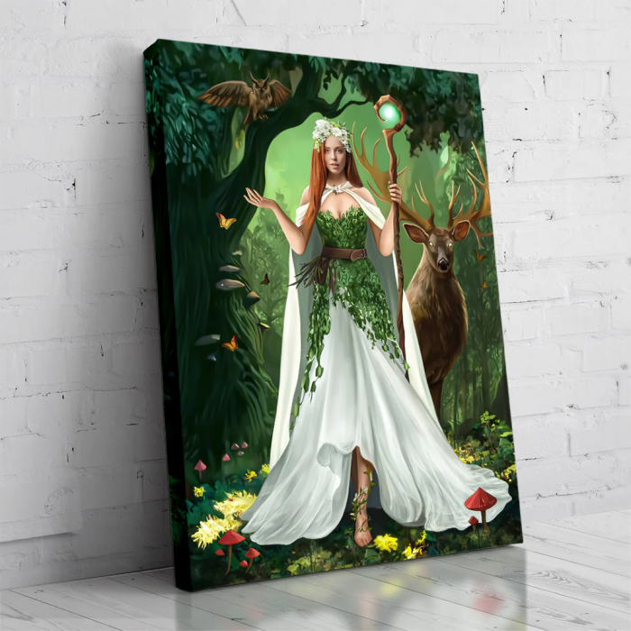 Portret personalizat - The Forest Goddess [2]