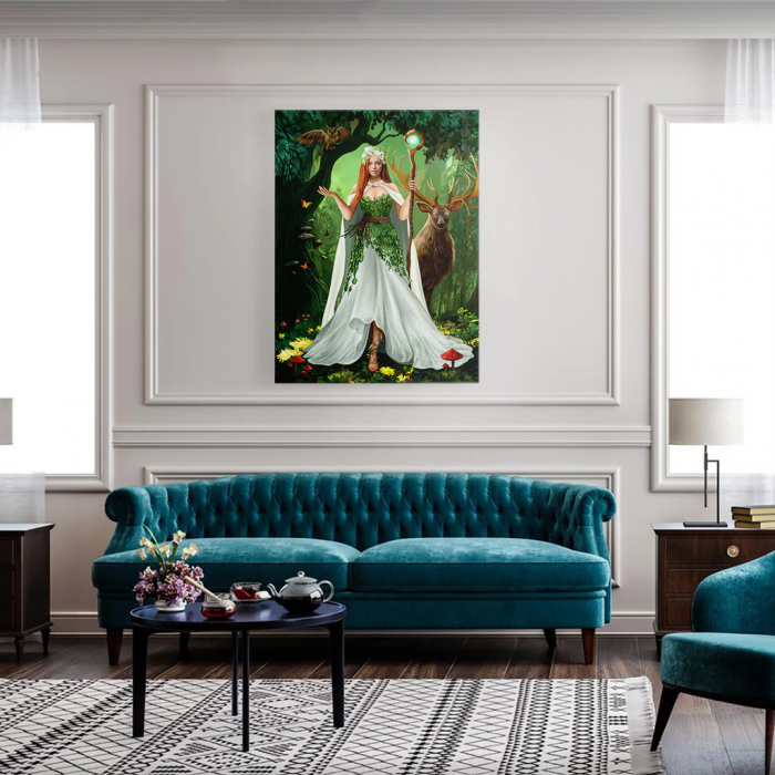 Portret personalizat - The Forest Goddess [3]