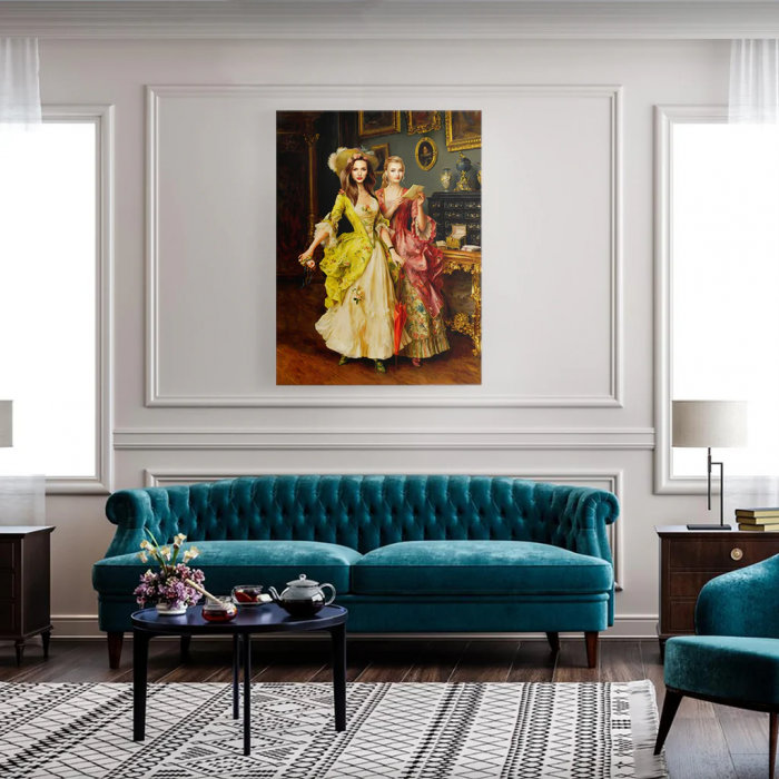 Portret personalizat - The Royal Ladies [3]