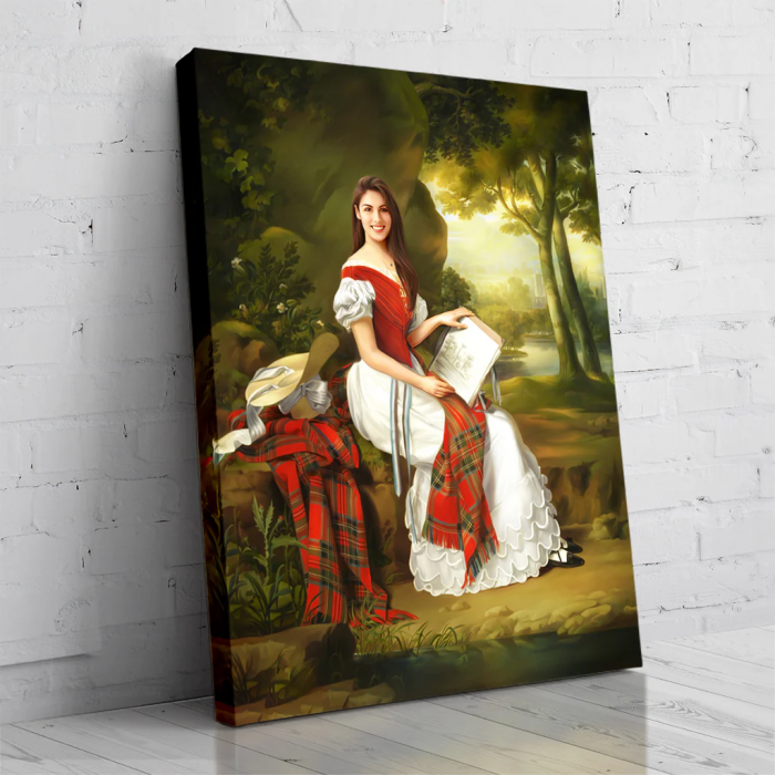 Portret personalizat - The Lady of the Highlands [2]