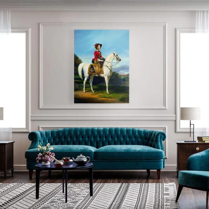 Portret personalizat - The Royal Rider [3]