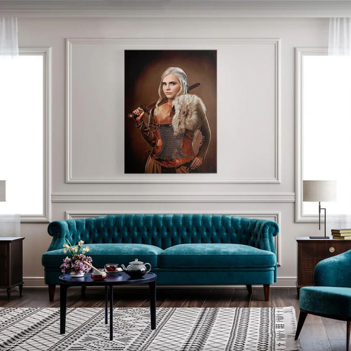 Portret personalizat - The Shield Maiden [3]