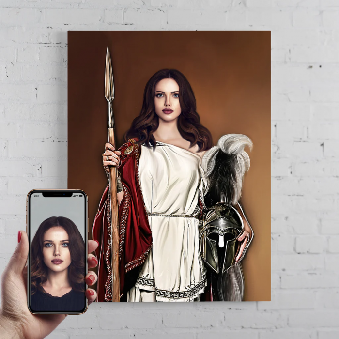 Portret personalizat - The Warrior Princess [1]